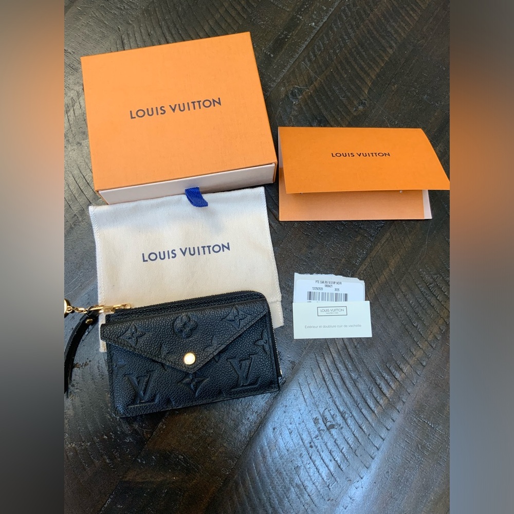 Louis Vuitton Card Holder Recto Verso Monogram Leather